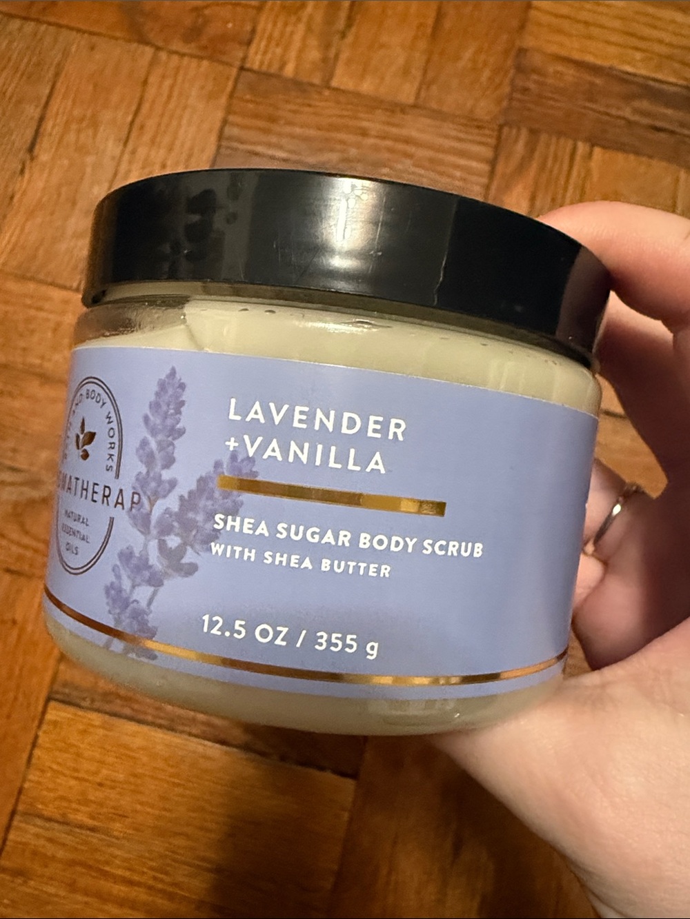 Bath & Body Works Lavender + Vanilla Shea Sugar Body Scrub brand new Sealed